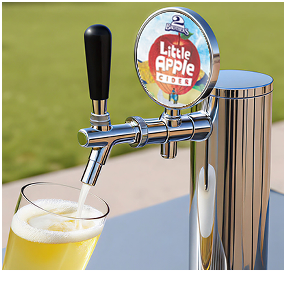 Little Apple Cider Keg by 2 Brothers, 4.7% ABV – Keg Time