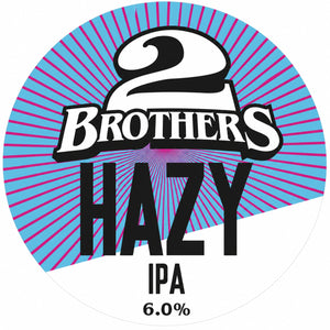 Hazy IPA 20L - 2 Brothers Brewery 6.0% ABV